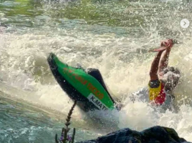 フリースタイルカヤックの松永選手、2024サーキット第１戦北海道大会にて優勝！